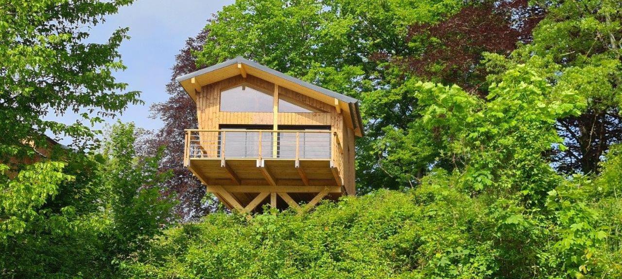 Cabanes Du Domaine Des Fees Dole Exteriör bild